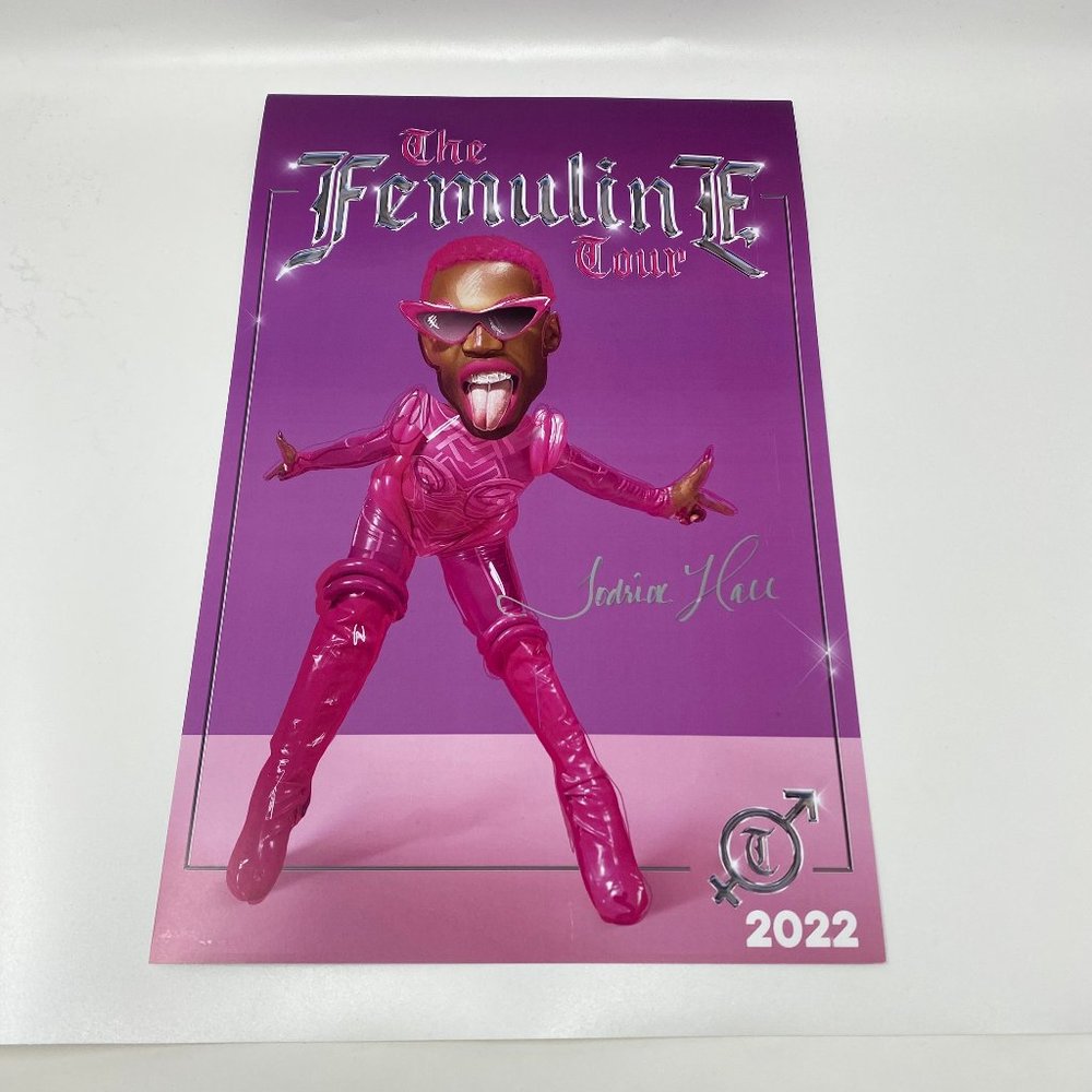 Todrick Hall 11x17" Poster Femuline Tour 2022 Autographed Signed VIP Exclusive